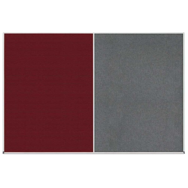 Enclosed Corkboard, 1 Door, 24"x36", 4" Fra